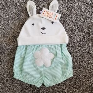 Easter hat & bloomers